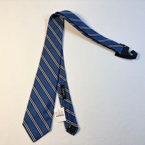NWT J Crew Blue Striped Tie